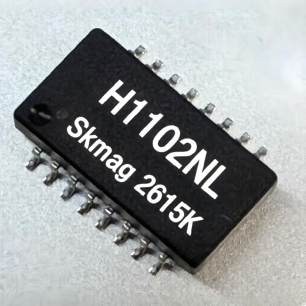百兆SMD网络变压器H1102NL