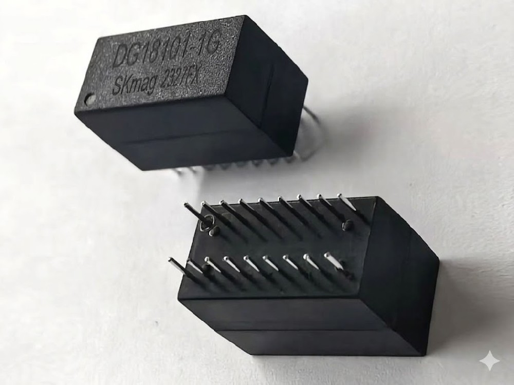 千兆DIP网络变压器18PIN DG18101-1G